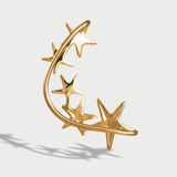 Maxi Nereide Ear Cuff bañado en oro