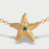 Pulsera de criseida bañada en oro