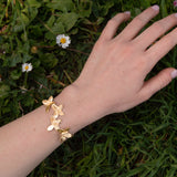 Pulsera Alisea bañada en oro