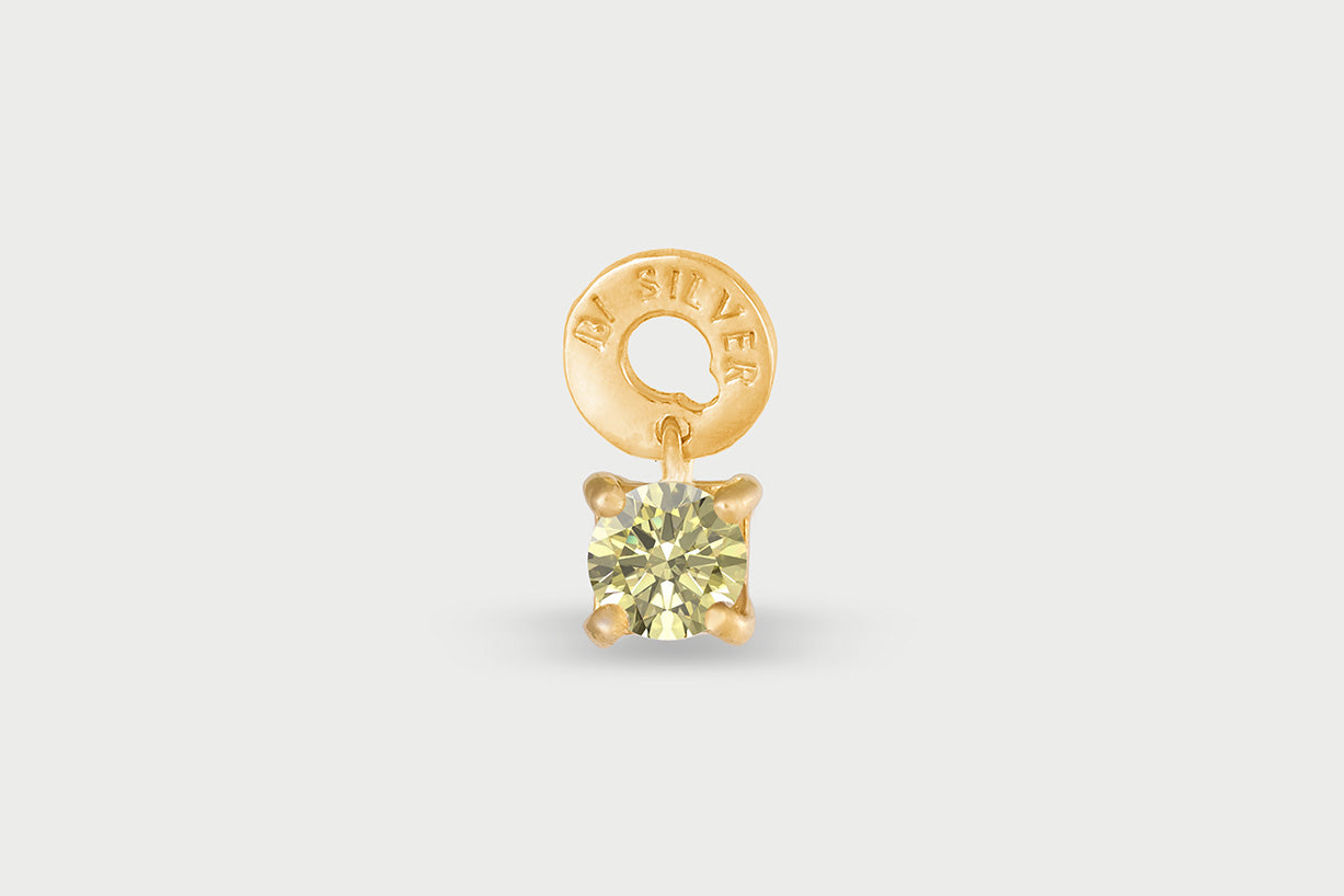 Gold Plated Multi Hoops Light Charm