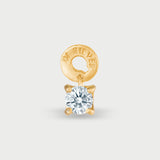 Gold Plated Multi Hoops Light Charm