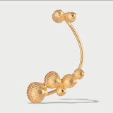 Maxi Ear Cuff Afrodita bañado en oro