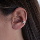 Ear Cuff Rosas Negras