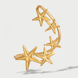 Maxi Nereide Ear Cuff bañado en oro