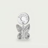 Charm de criseida con aros múltiples bañado en oro