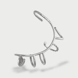 Ear Cuff Multi Hoops Light