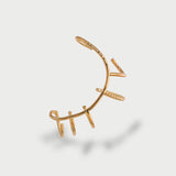 Juego de aros múltiples Criseide chapados en oro