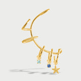 Gold Plated Multi-Hoop Chryseide Charm