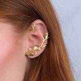 Ear Cuff Maxi Eden Chapado en Oro