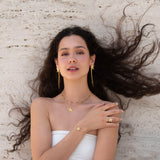 Pulsera de criseida bañada en oro