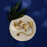 Pulsera Alisea bañada en oro